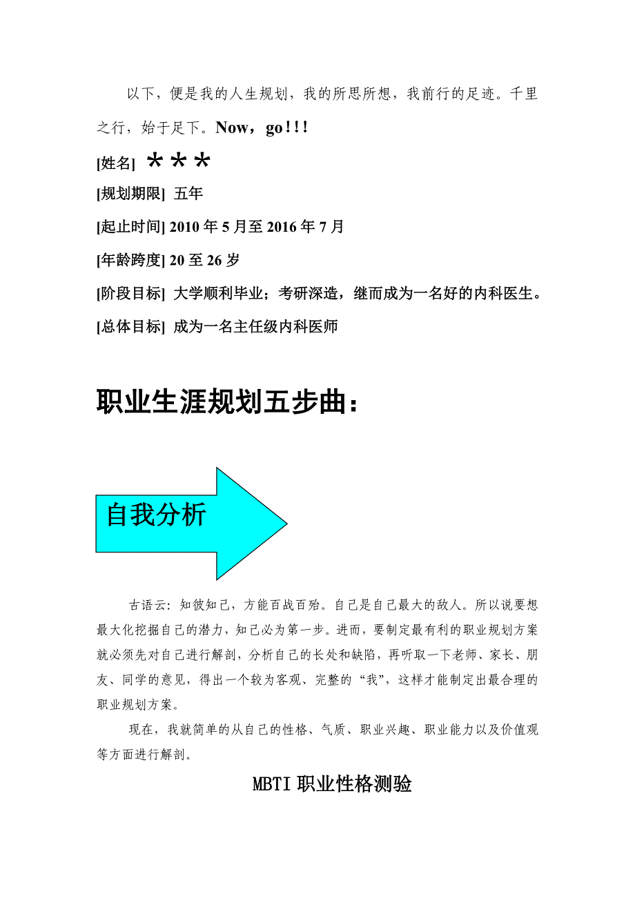 《精编》职业生涯规划相关论文_第4页