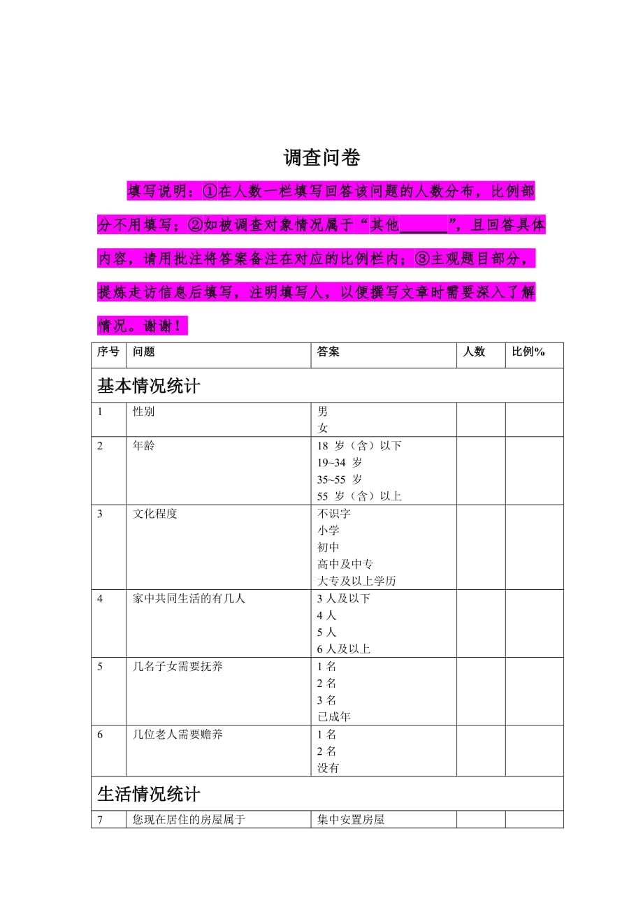 《精编》调查问卷相关资料_第1页