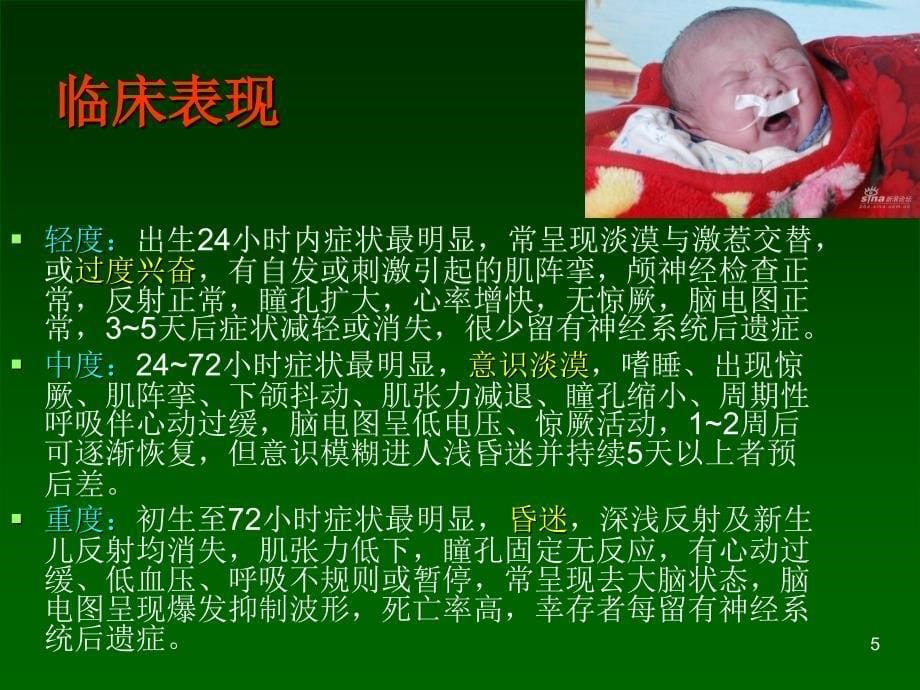 新生儿缺氧缺血性脑病影像学表现与临床定义PPT课件_第5页