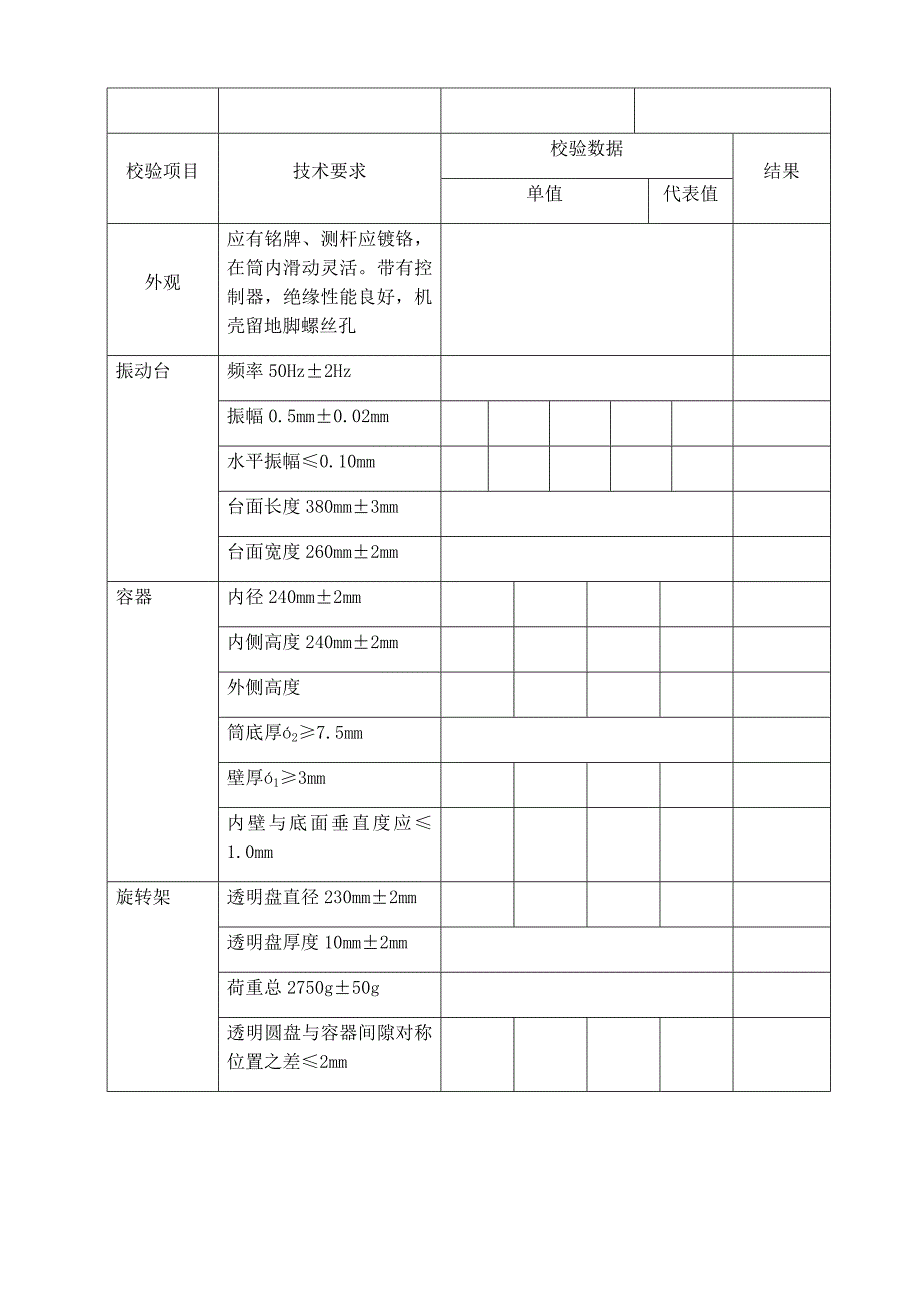 《精编》工程试验仪器设备校验方法及表格_第3页