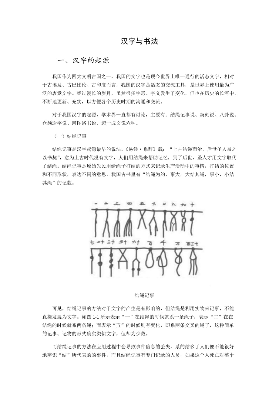 汉字与书法的关系_第1页