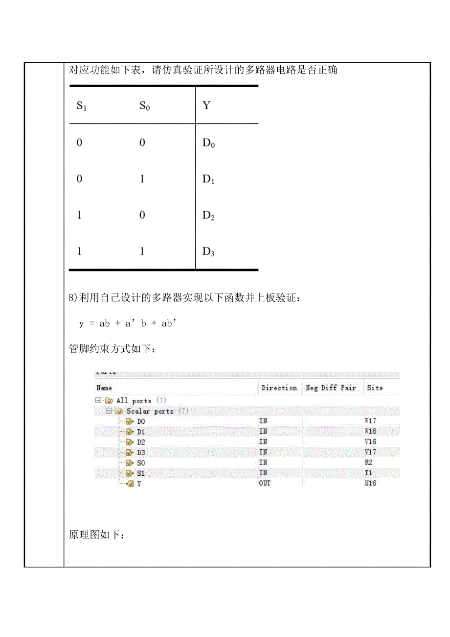 四川大学数字逻辑实验报告5_第2页