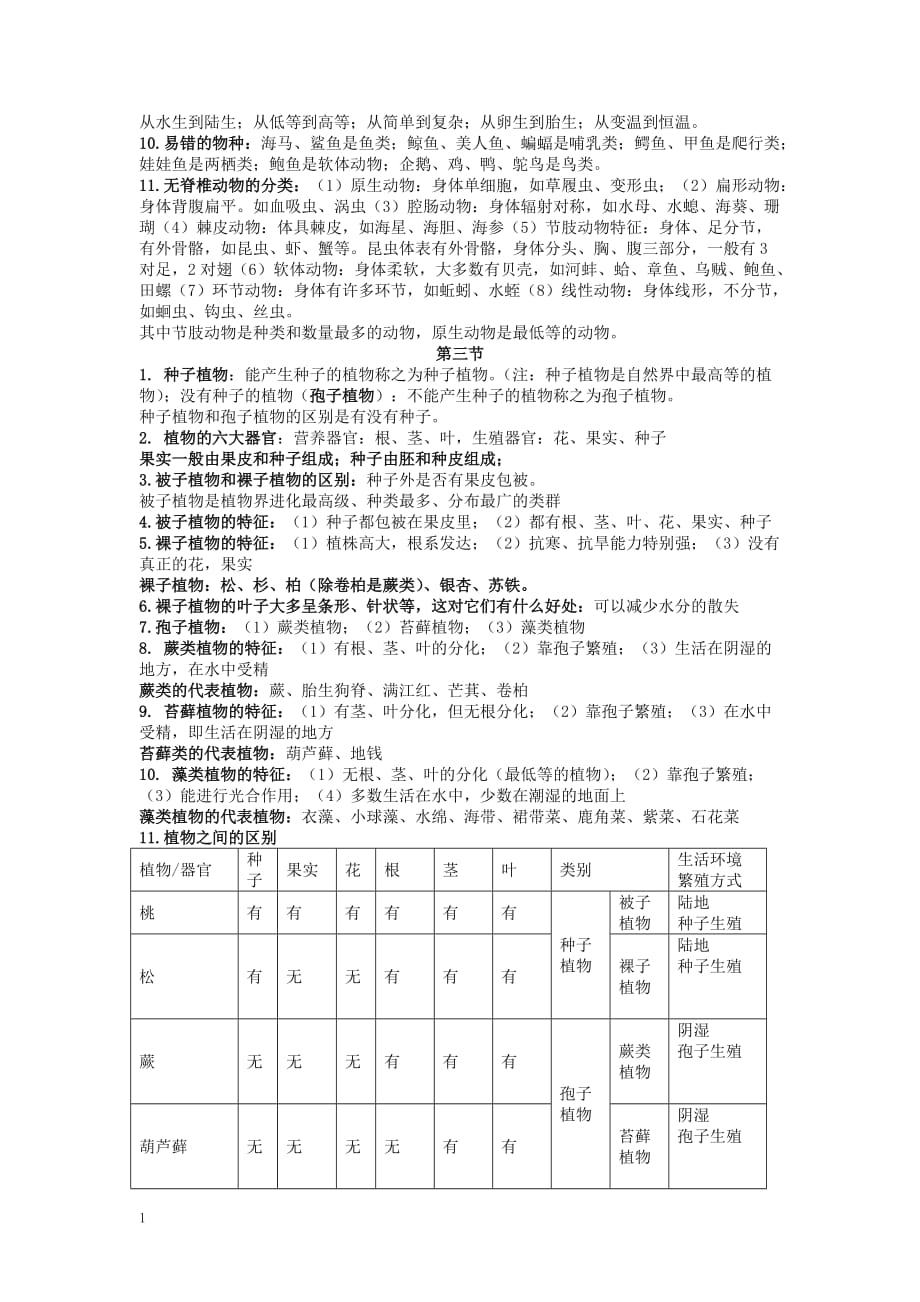 七年级科学上第二章知识点知识分享_第2页