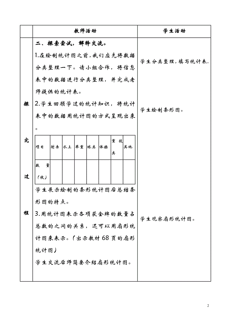 青岛版六年级数学下册第五单元教案【通用】_第2页