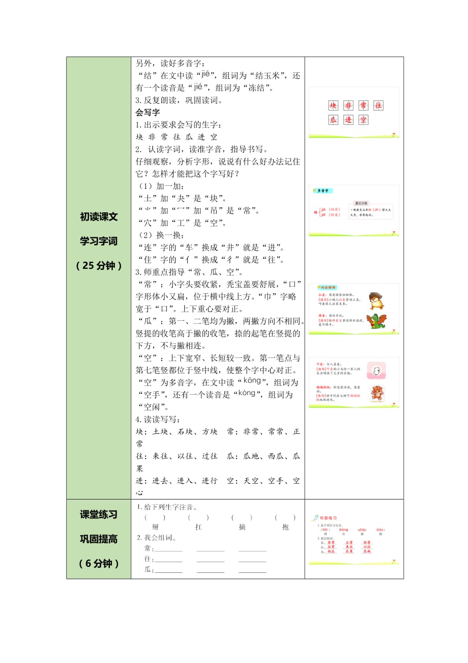 人教部编版一年级下册语文《小猴子下山》教案(15)_第2页