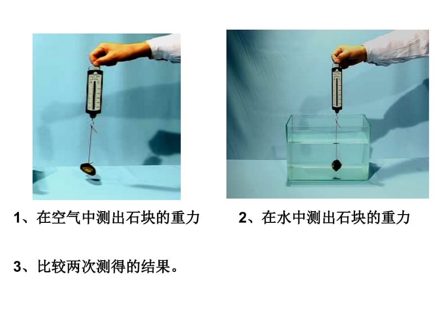 教科版五年级下册科学《下沉的物体会受到水的浮力吗》课件_第2页