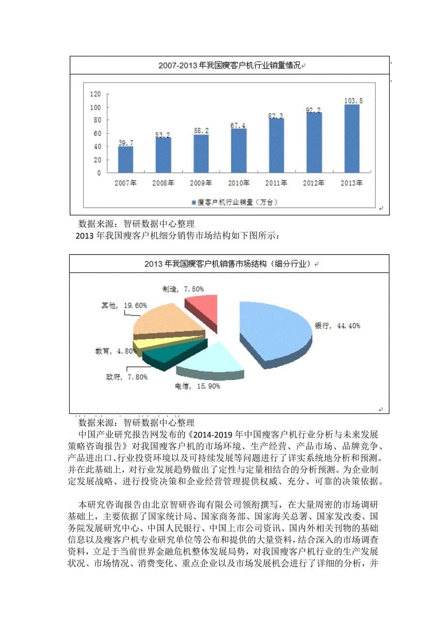 《精编》瘦客户机行业分析与未来发展策略咨询报告_第5页