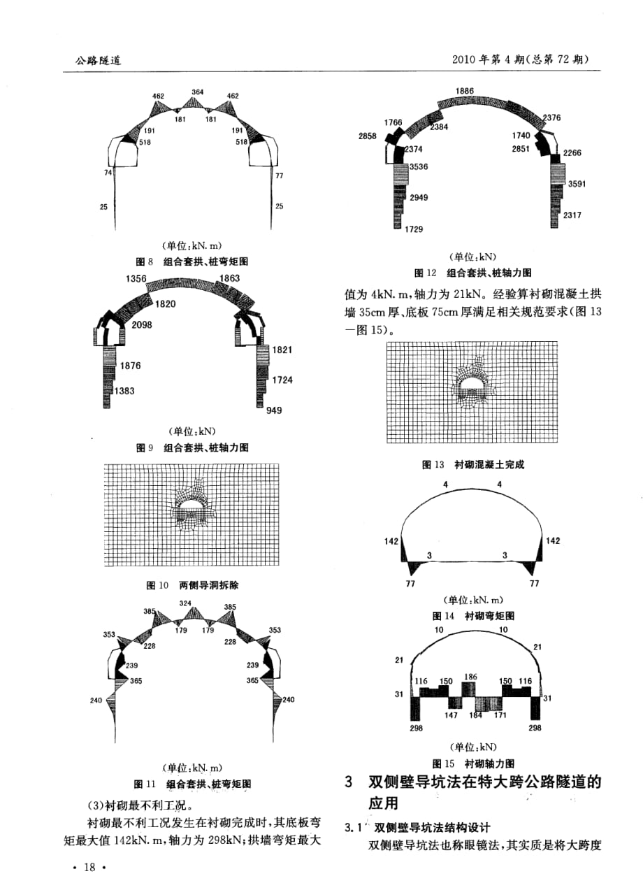 探讨4车道公路隧道软弱围岩段施工方法探讨[公路隧道]_第4页