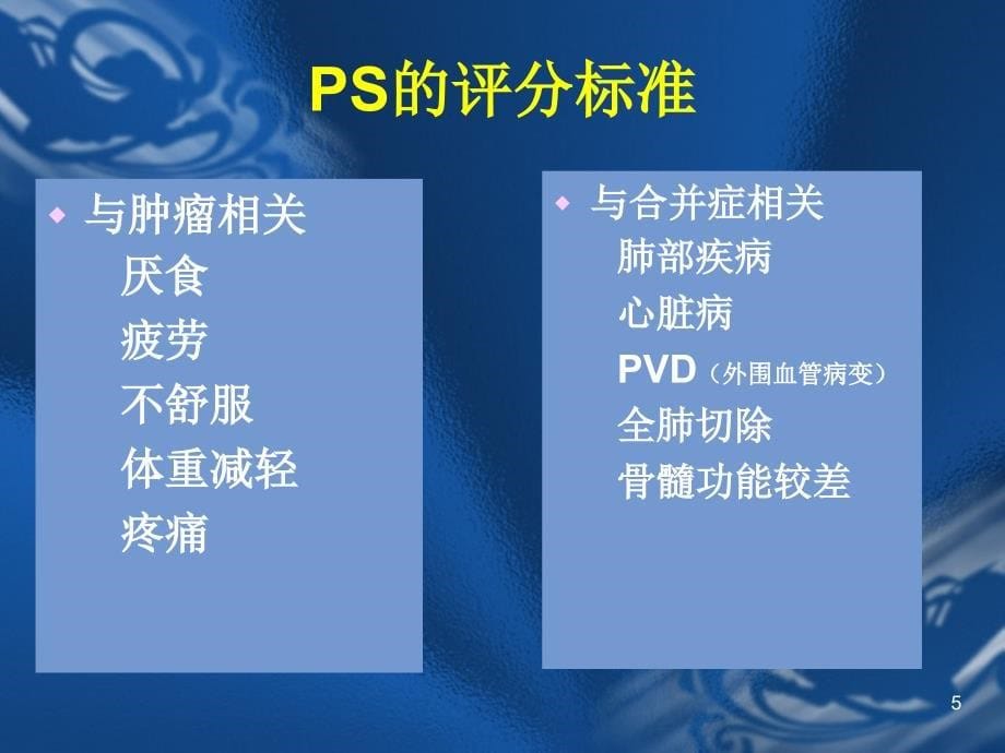 PS评分与肺癌PPT教学课件_第5页