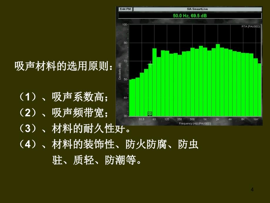 建筑声学-吸音材料与吸声结构PPT幻灯片课件_第4页