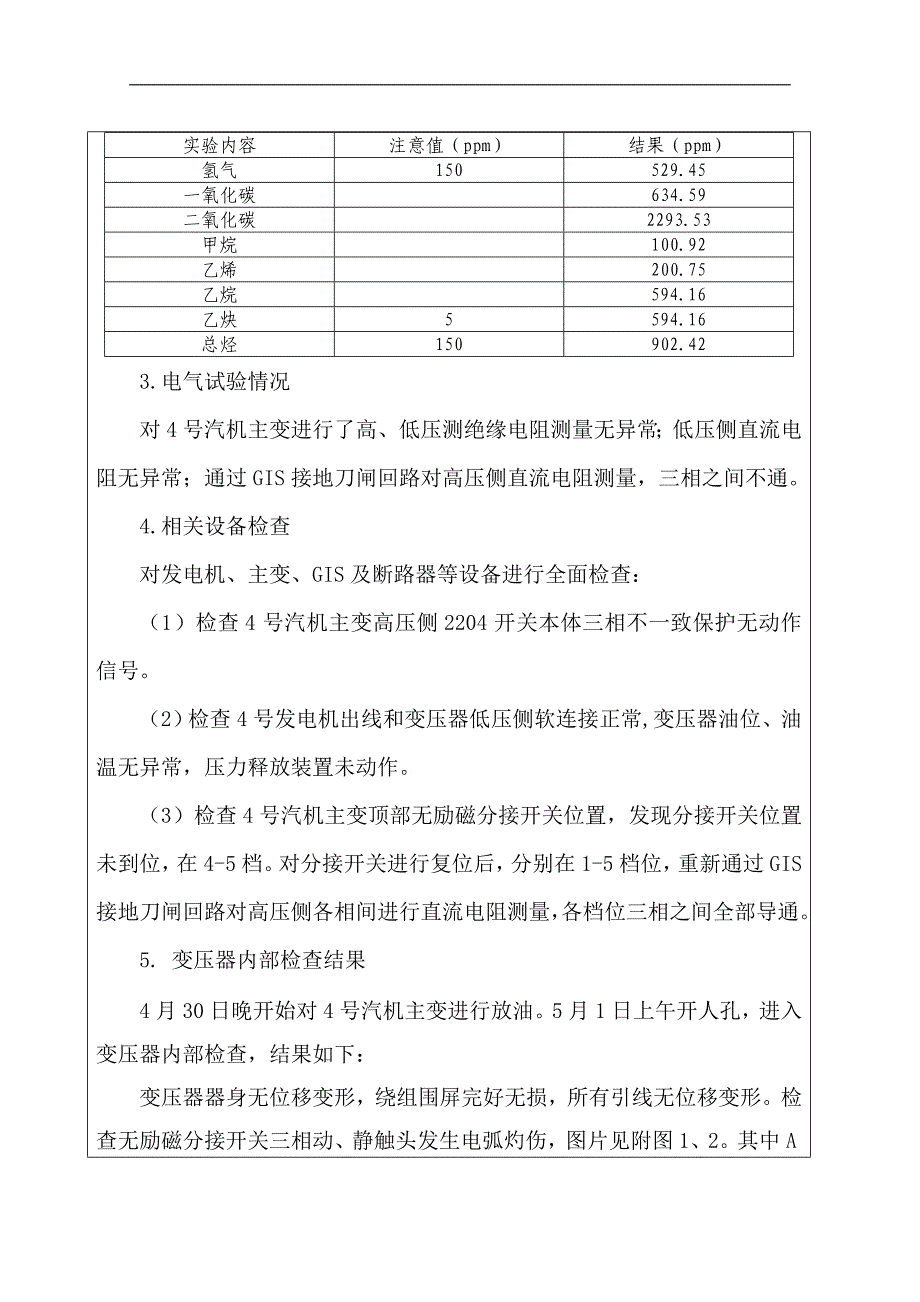 临港燃机4号机异常停运分析报告_第3页