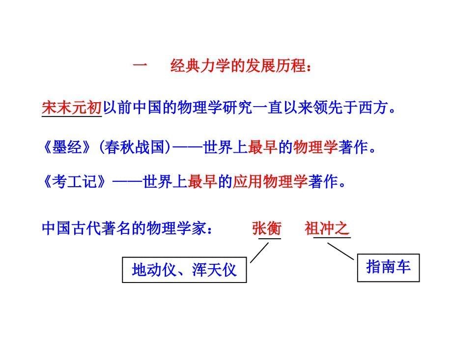 高一课件集第一、二节 经典力学的成就与局限性 经典时空观与相对论时空观_第5页