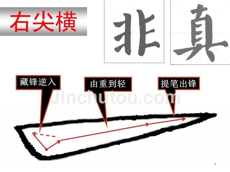 颜体楷书书写训练PPT精选课件_第5页