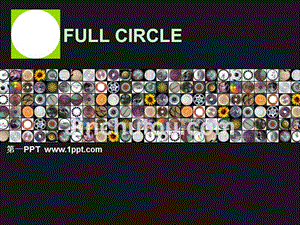 艺术PPT模板 FULL CIRCLE 精品