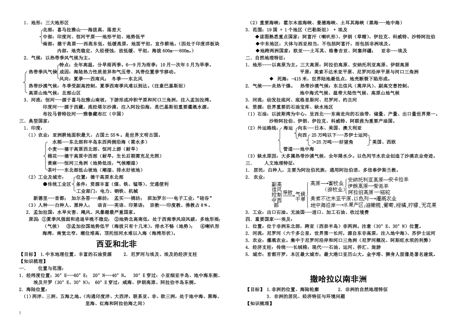 世界地理知识点总结(精华版)幻灯片资料_第3页