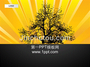 艺术PPT模板 黑色--肌理模板 精品