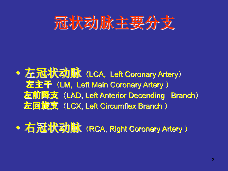 冠状动脉解剖与介入PPT教学课件_第3页