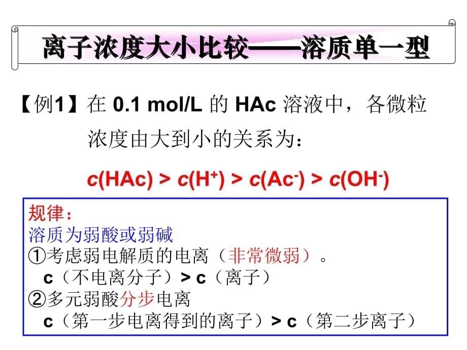 高三化学专题复习盐类的水解及其应用(优质课评比一等奖)_第5页