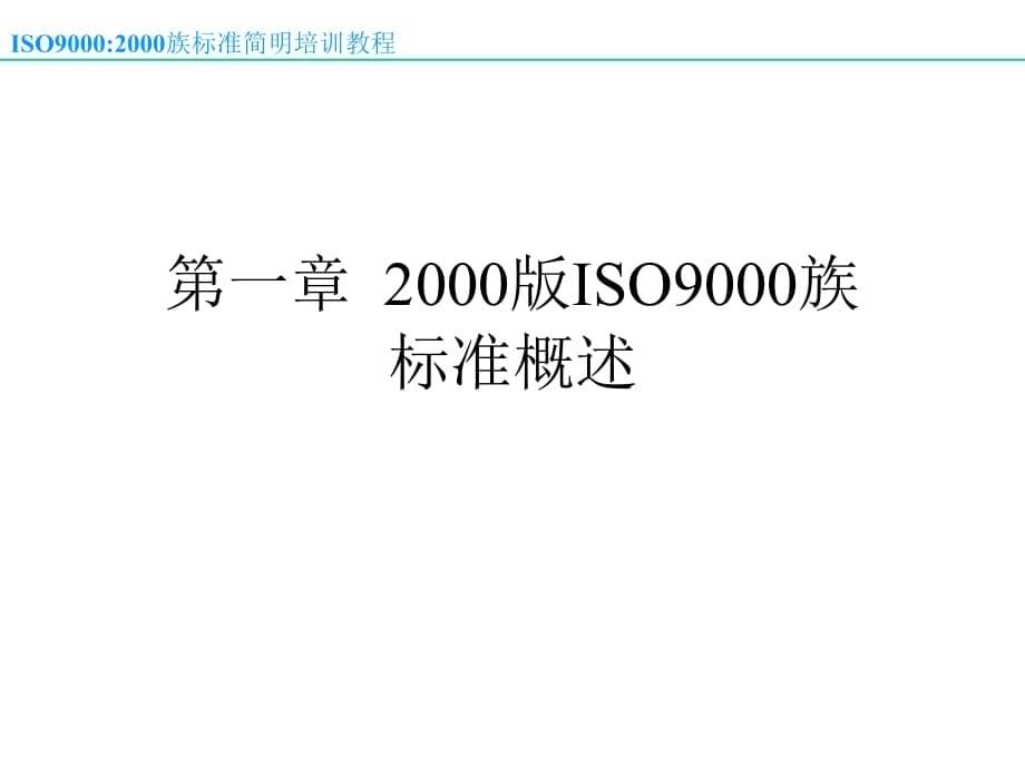 《精编》2000版ISO9000族标准的理论_第5页