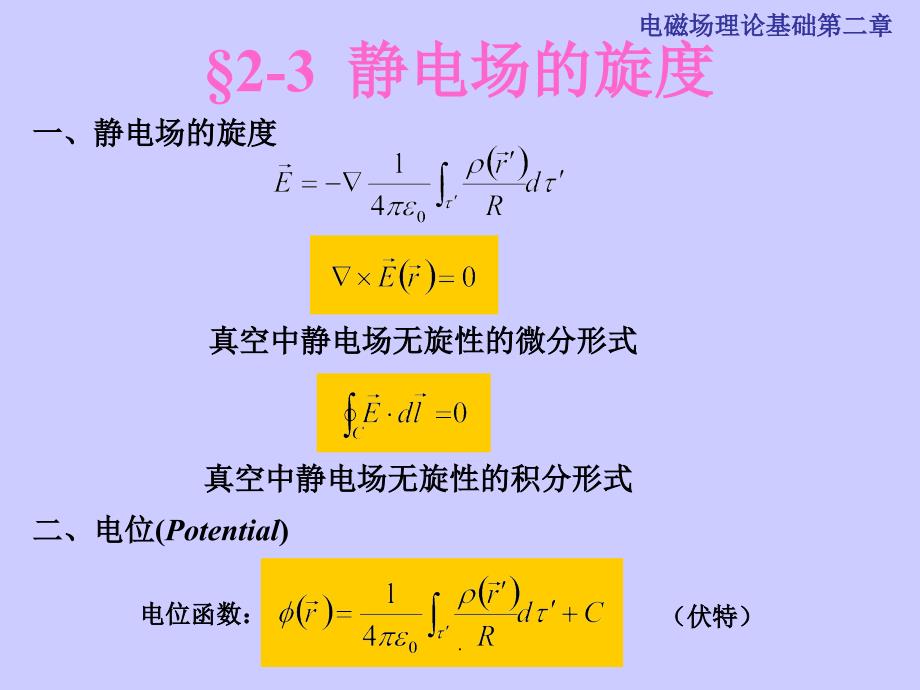 介质极化之束缚电荷密度_第1页