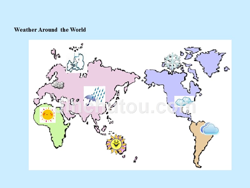 2018秋期七年级英语下册 Unit 4 Seasons and Weather Lesson 11 Weather Around the World课件 （新版）北师大版_第2页