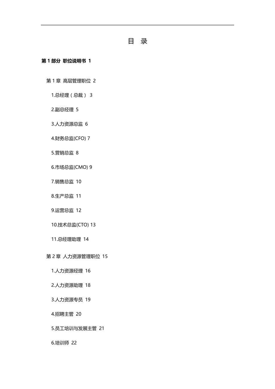 2020（绩效考核）職業說明書和積效考核範本_第1页