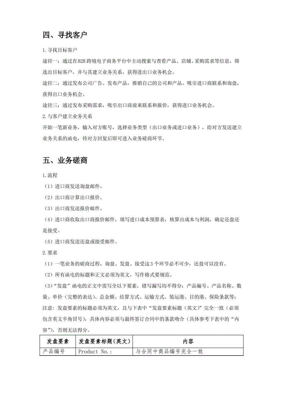 2019年全国职业院校技能大赛高职组“互联网+国际贸易综合技能”赛项外贸业务能力考试B2B模块赛题_第3页