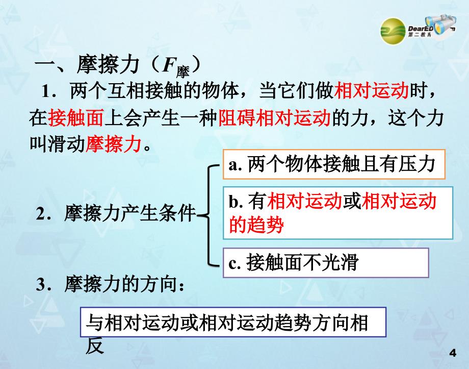 黑龙江省虎林市八五零农场学校八年级物理课件下册 8.3 摩擦力.课件 新人教版_第4页