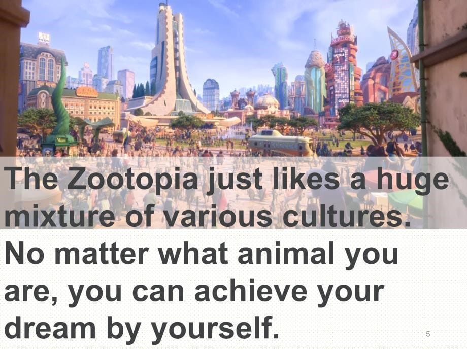 疯狂动物城Zootopia英语课堂duty report_第5页