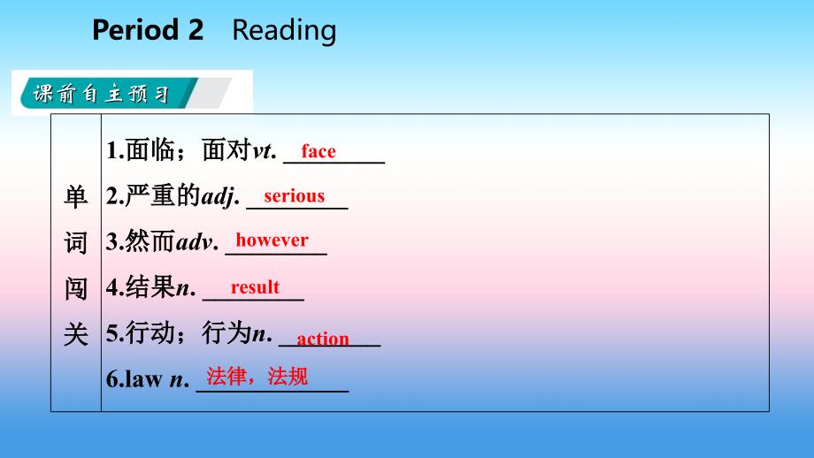 2018年秋八年级英语上册 Unit 5 Wild animals Period 2 Reading导学课件 （新版）牛津版_第3页