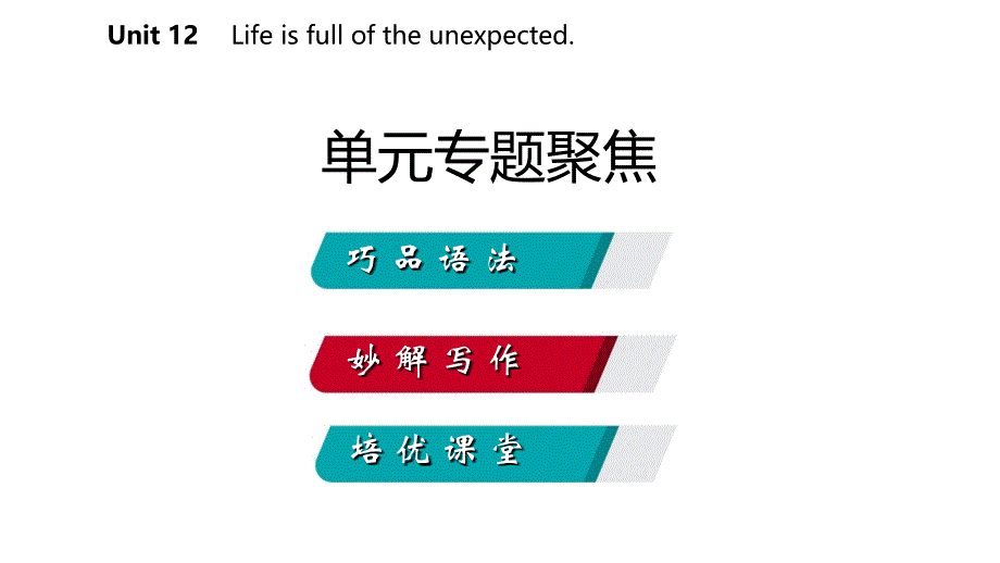 2018-2019学年九年级英语全册 Unit 12 Life is full of the unexpected专题聚焦课件 （新版）人教新目标版_第2页