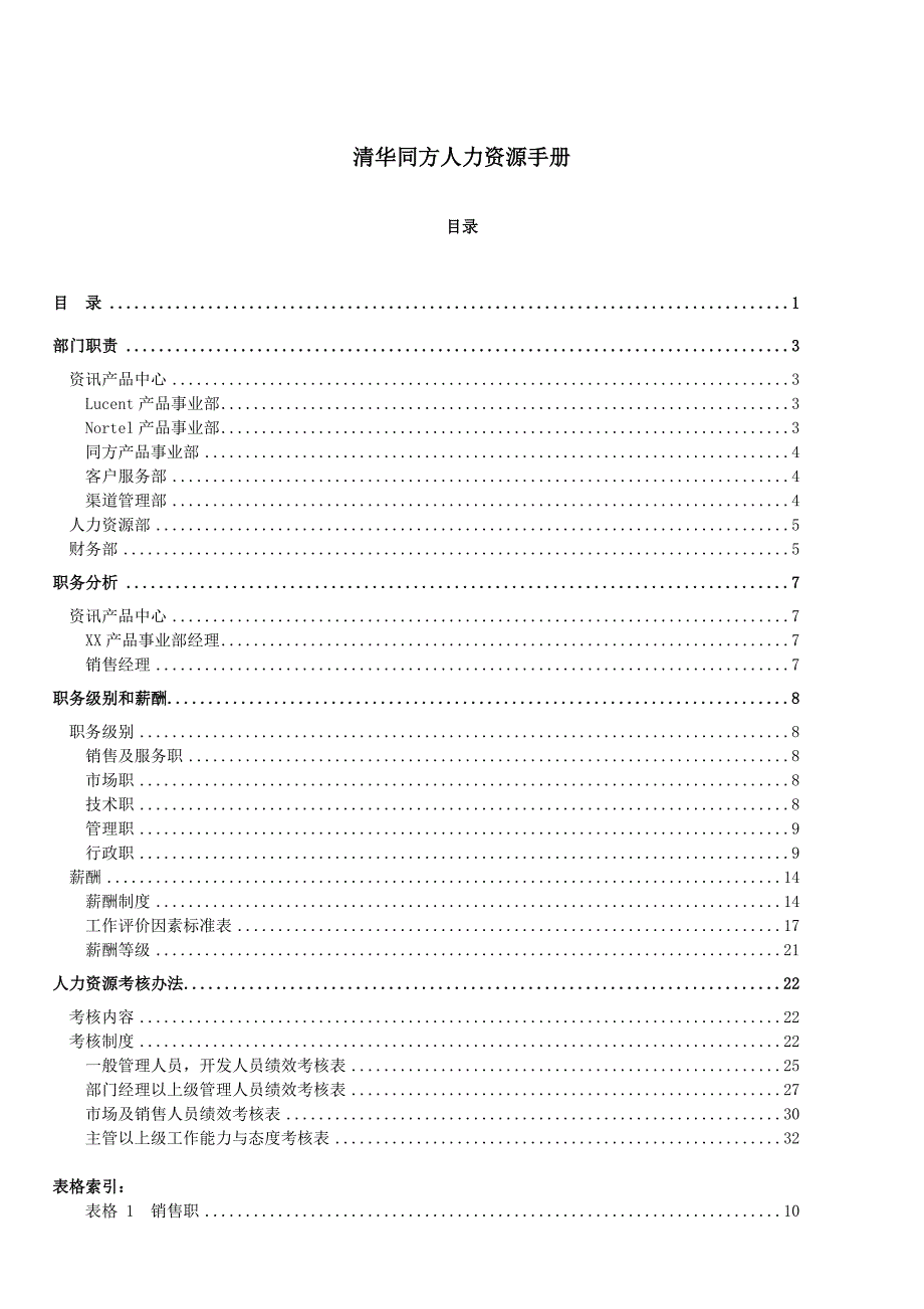 《精编》某企业人力资源管理制度_第1页