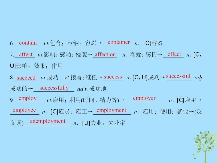 2019版高考英语一轮复习 第一部分 教材复习 Unit 4 Wildlife protection课件 新人教版必修2_第5页