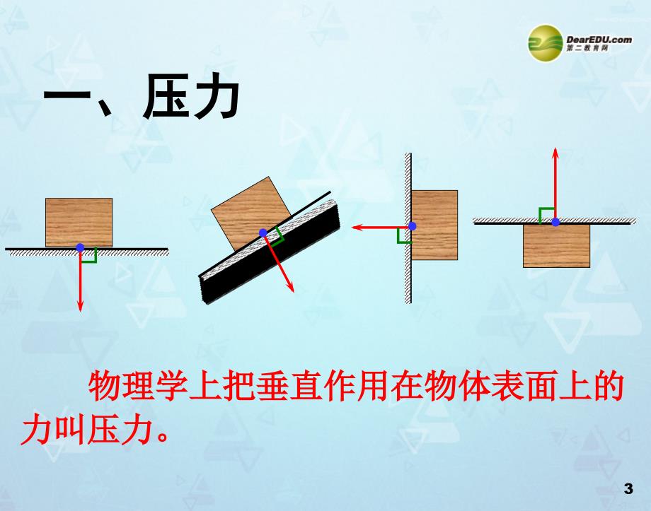 黑龙江省虎林市八五零农场学校八年级物理课件下册 9.1 压强课件 新人教版_第3页