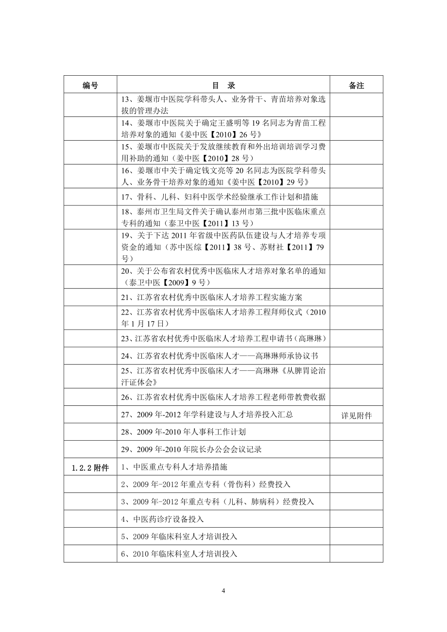 姜堰市中医院 三级中医医院评审资料.doc_第4页