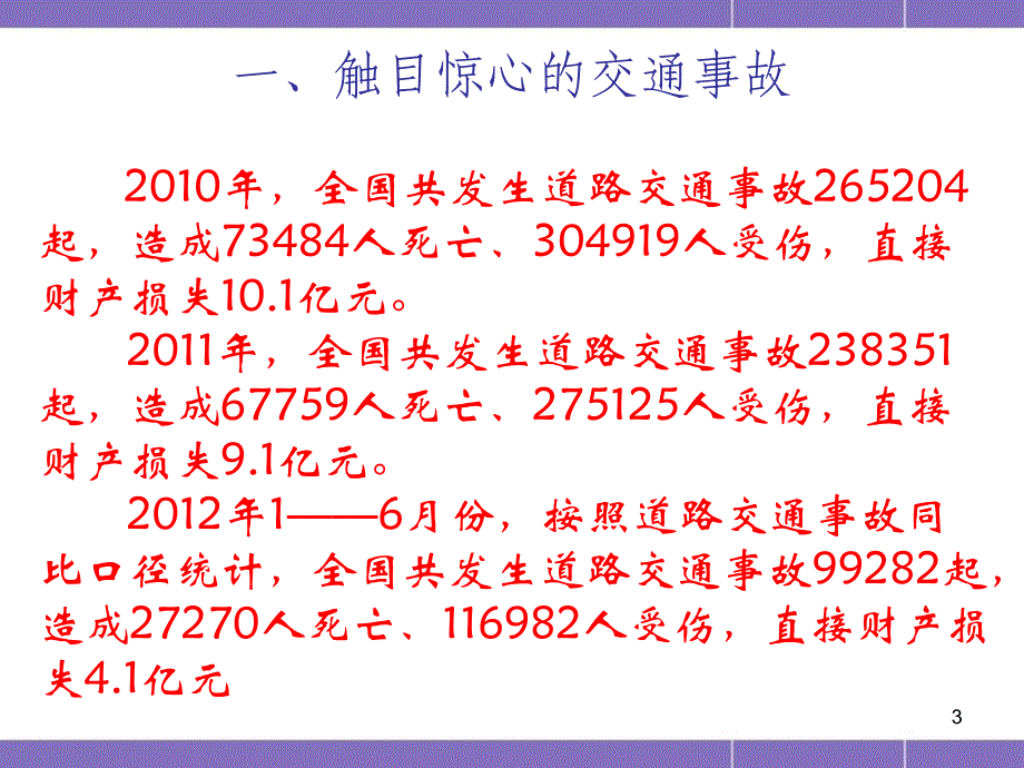 道路交通安全培训PPT精选课件_第3页