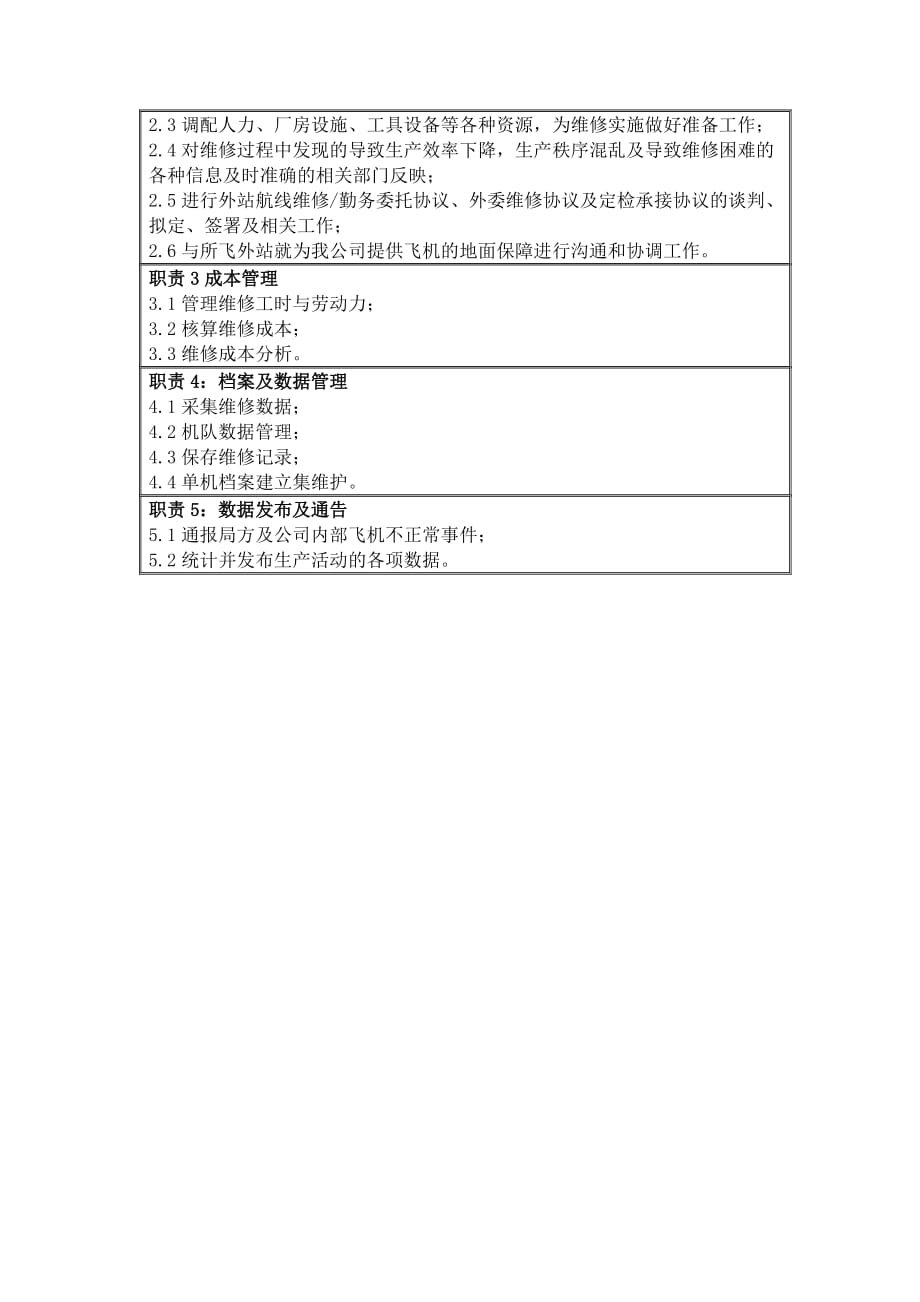 《精编》航空公司维修计划分部岗位说明_第3页