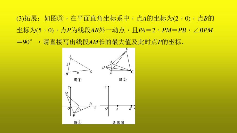 中考数学二轮复习专题复习解答重难点题型突破题型：几何图形探究题课件 精品_第3页