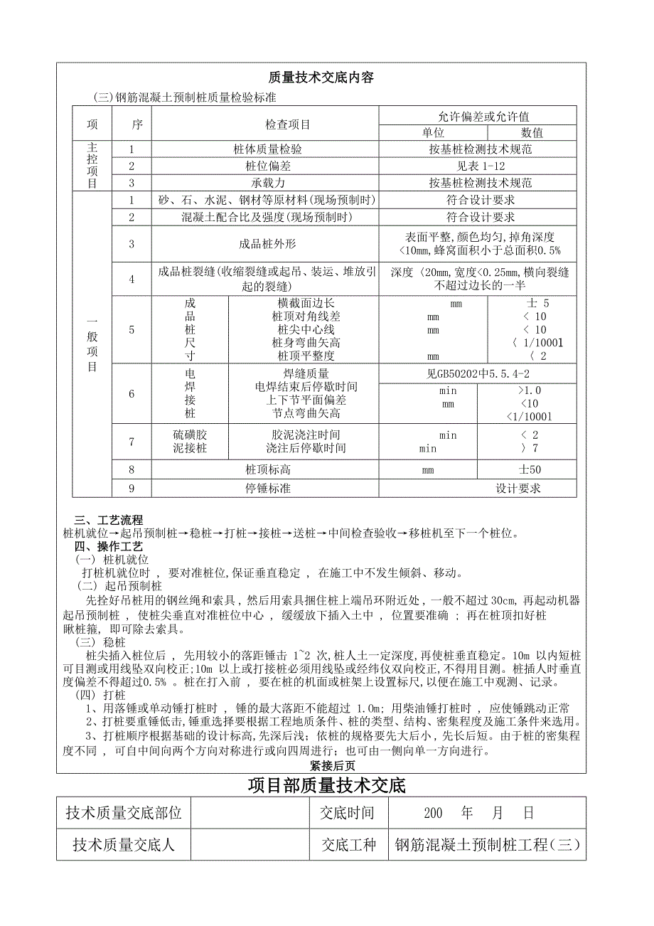 《精编》工程项目部质量技术交底_第4页