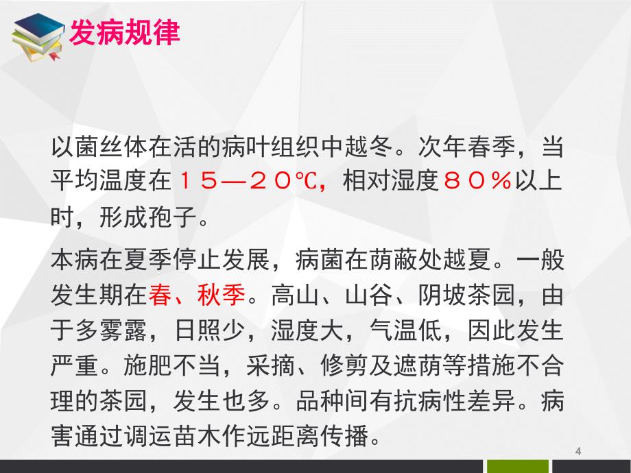 茶叶主要病虫害识别与防治PPT教学课件_第4页