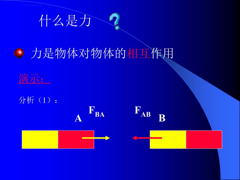 牛顿第三定律教学课件_第2页