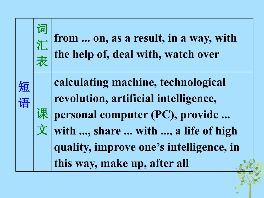 高中英语复习 Unit 3 Computers课件 新人教版必修2_第4页