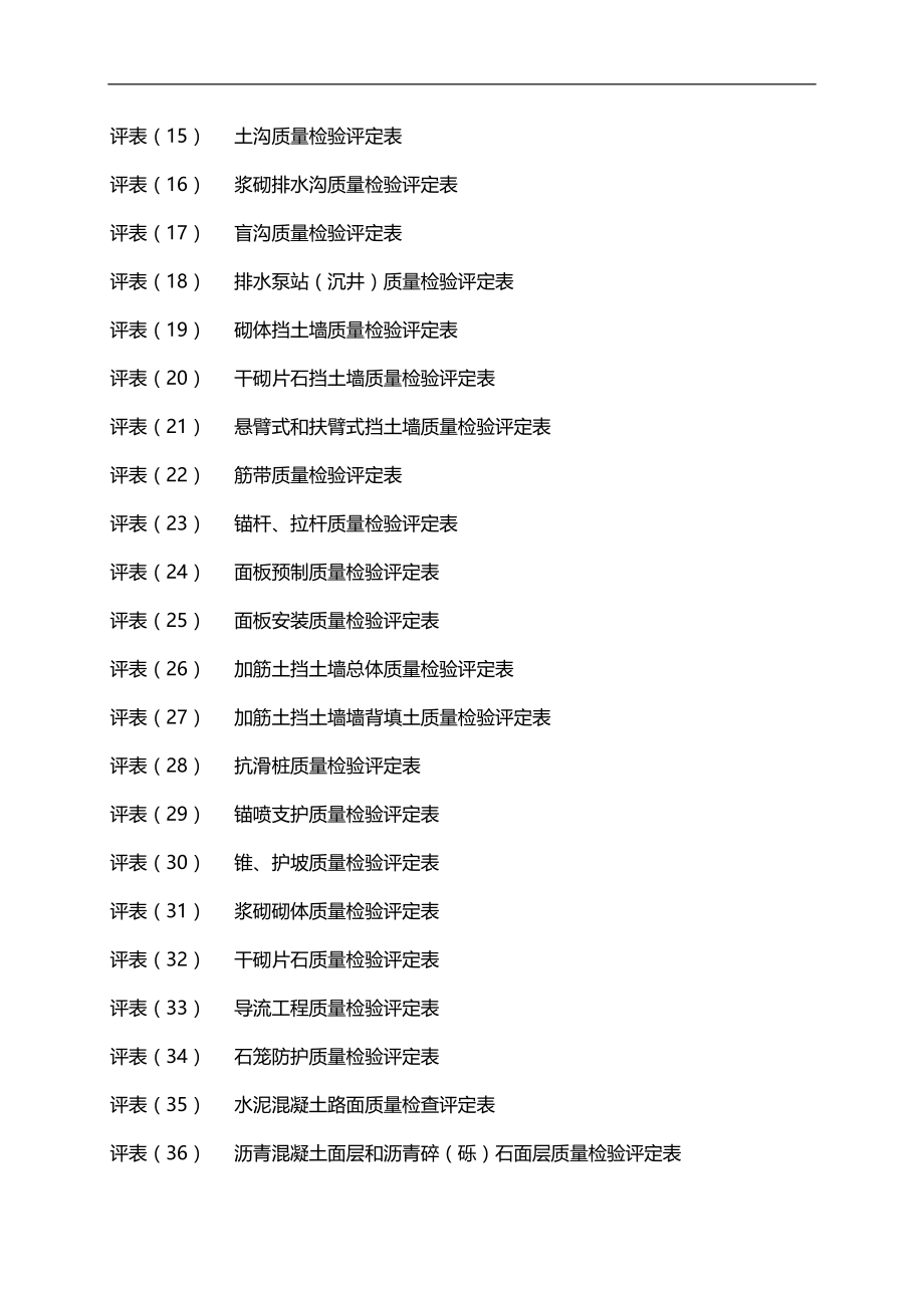 2020（质量管理套表）第二册工程质量评定表_第2页