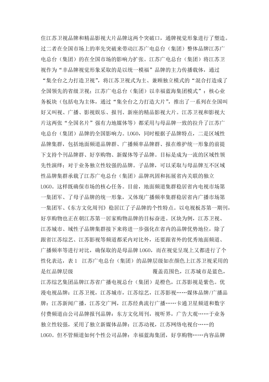 江苏广电总台的品牌结构与品牌战略.doc_第3页