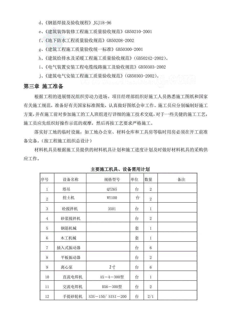 《精编》某人防地下车库工程施工组织设计方案_第4页