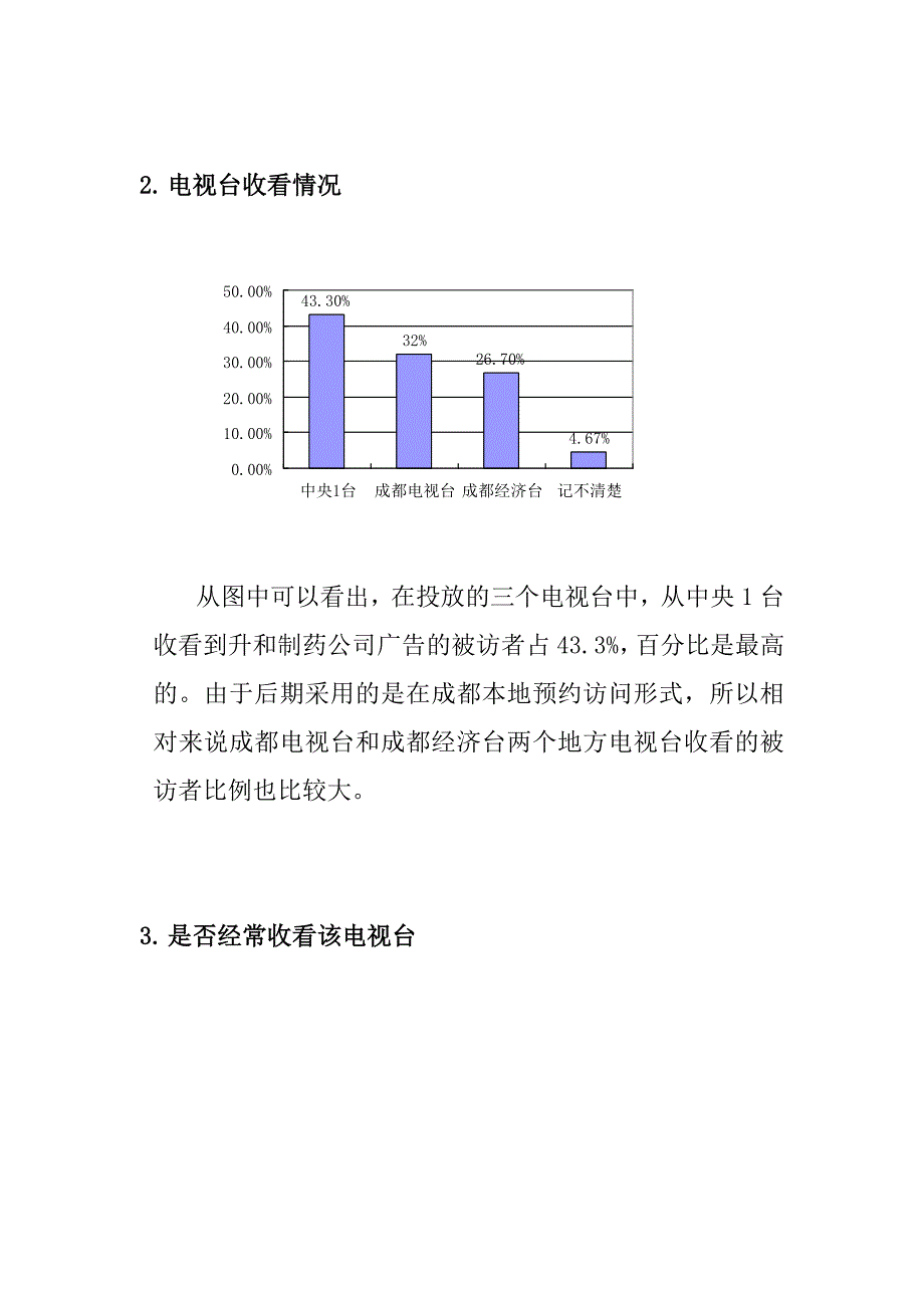 《精编》某制药公司品牌形象与广告效果_第3页