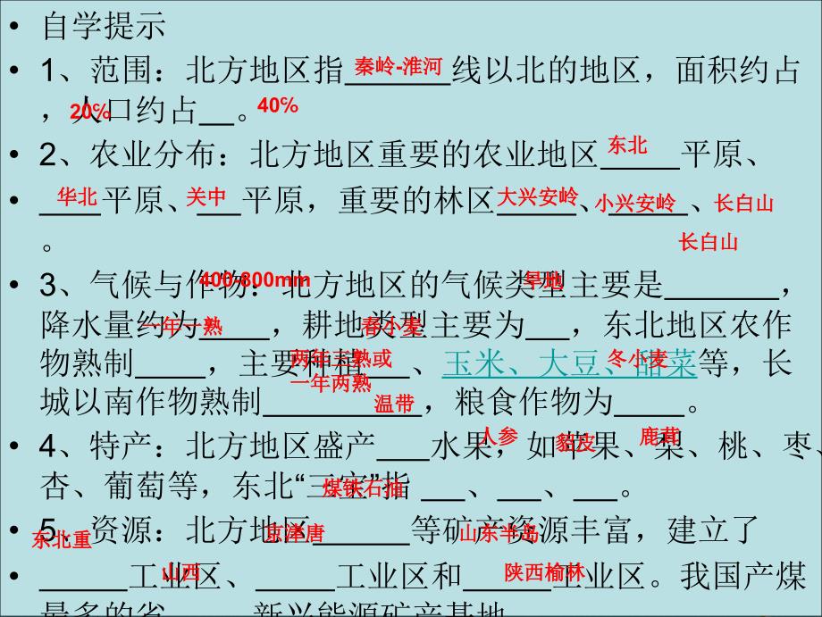 八年级地理下册 第五章 第二节 北方地区和南方地区课件 （新版）湘教版(1)_第3页