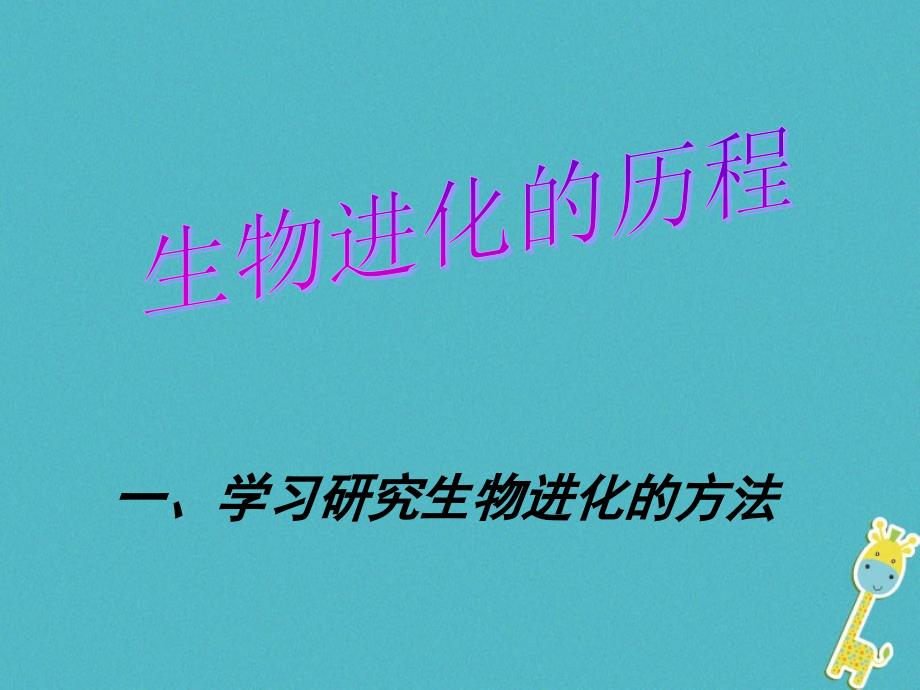 辽宁省辽河油田八年级生物下册 7.3.2 生物进化的历程课件 （新版）新人教版_第2页