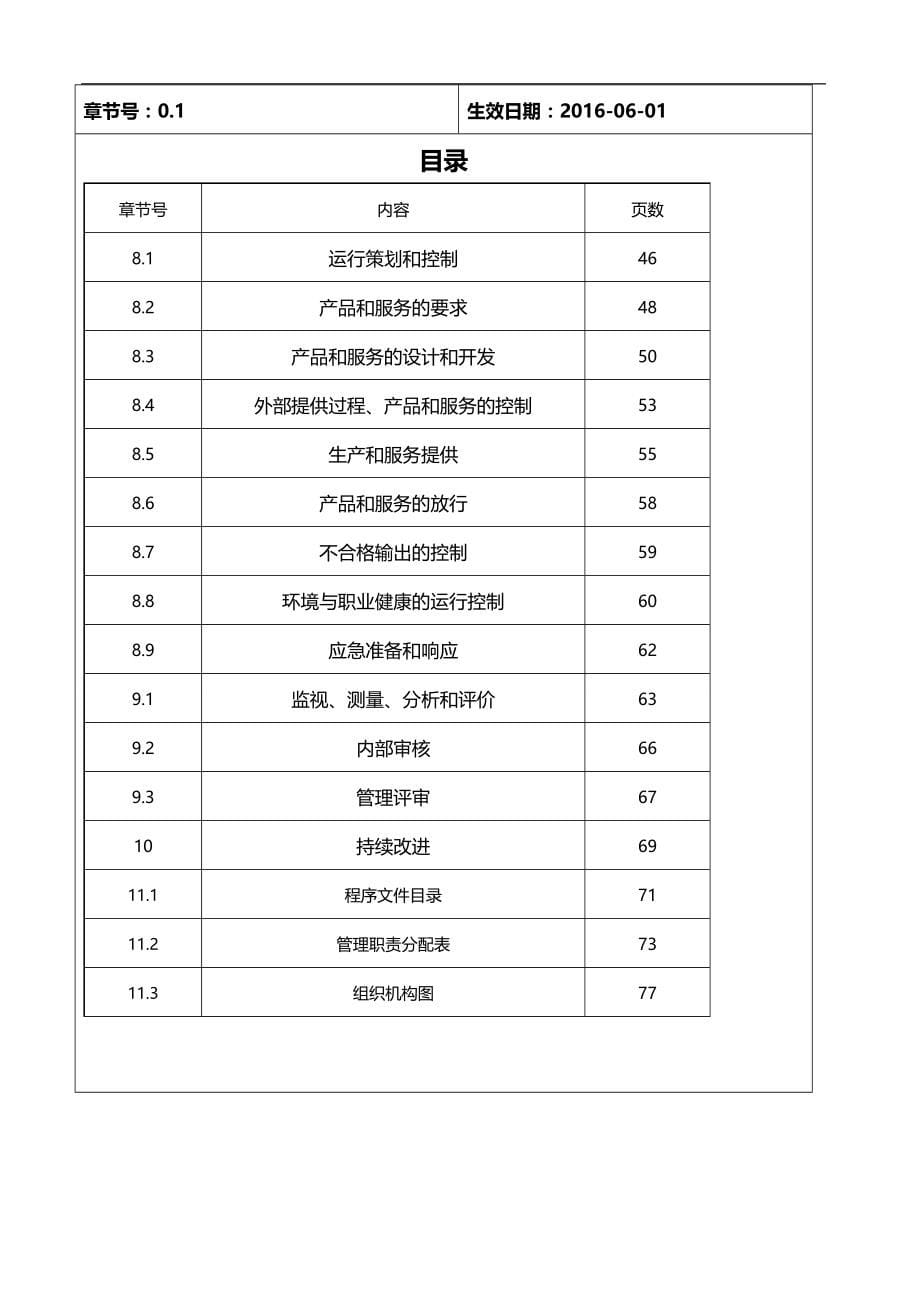 2020（企业管理手册）QMS质量环境安全三合一管理手册转换版_第5页