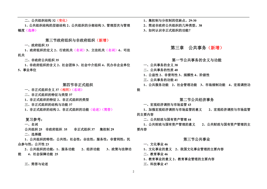 2020（职业经理培训）同等学力申硕公共管理行政管理学科参考资料_第2页